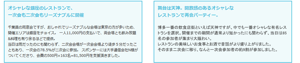 実際の開催事例のご紹介